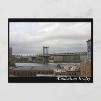 Manhattan Bridge Postcard