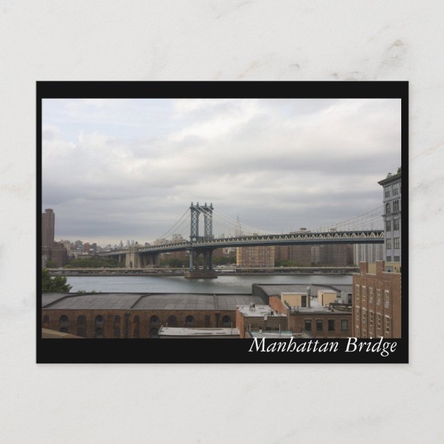 Manhattan Bridge Postcard (Front)