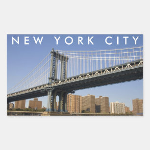 Manhattan Bridge the East River New York City Sticker