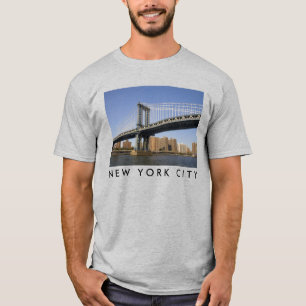 Manhattan Bridge the East River   New York City T-Shirt
