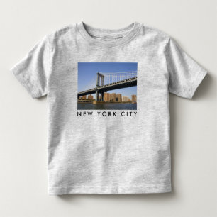 Manhattan Bridge the East River New York City Toddler T-shirt