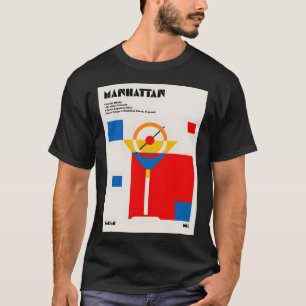 Manhattan Cocktail Art T-Shirt