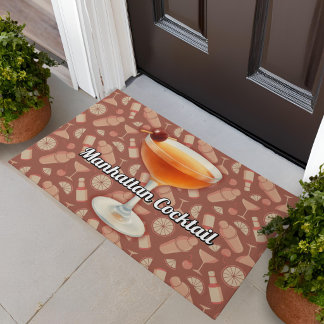 Manhattan Cocktail Doormat