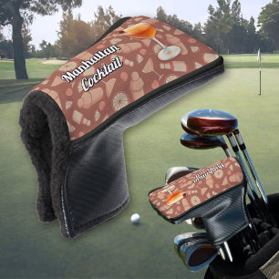 Manhattan Cocktail Golf Head Cover
