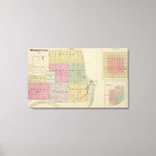 Manhattan, Coronado, Towanda, Kansas Canvas Print