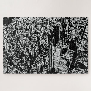 Manhattan designed jigsaw puzzle