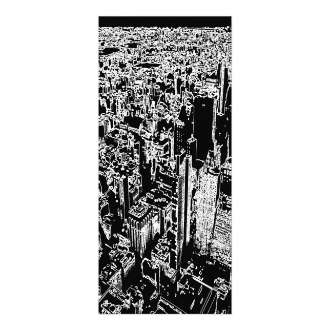 Manhattan designed rack card (Front)