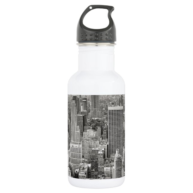 Manhattan Empire State Building, New York 532 Ml Water Bottle (Front)