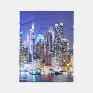 Manhattan Fleece Blanket