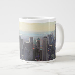 Manhattan from the Rockefeller Building 2012 Large Coffee Mug