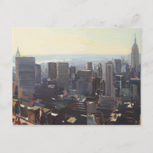 Manhattan from the Rockefeller Building 2012 Postcard