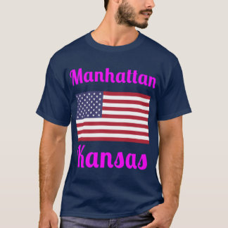 Manhattan Kansas Stylish Prints4 T-Shirt