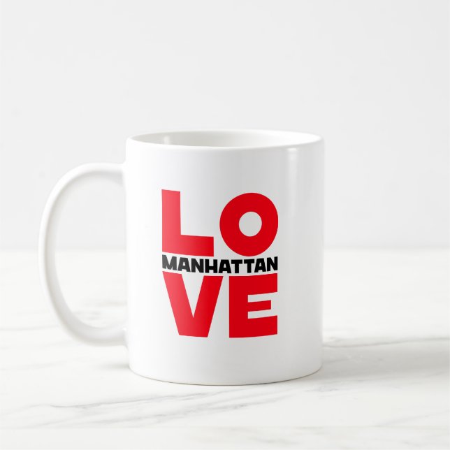 Manhattan Love Coffee Mug (Gauche)