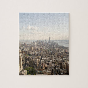 Manhattan New York Aerial View Jigsaw Puzzle