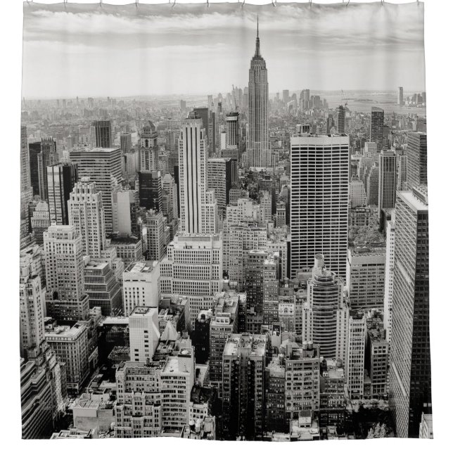 Manhattan, New York (black & white panorama) (Front)