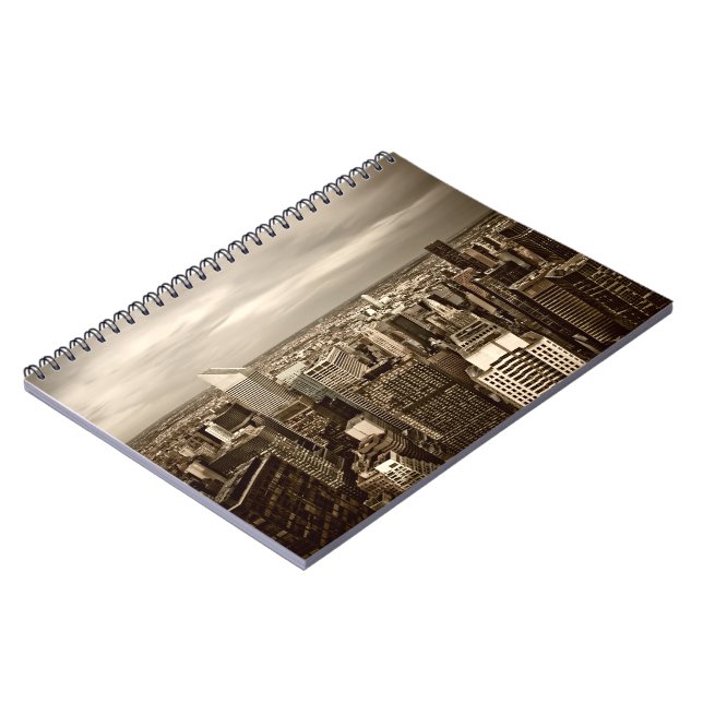 Manhattan New York City Notebook (Left Side)