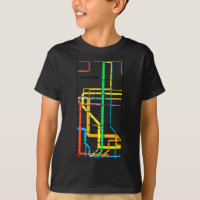 Manhattan New York Nyc Subway Map Retro Rail Trans