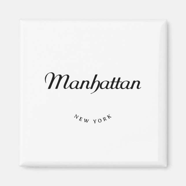 Manhattan NY Magnet (Front)