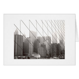 Manhattan par le pont de Brooklyn