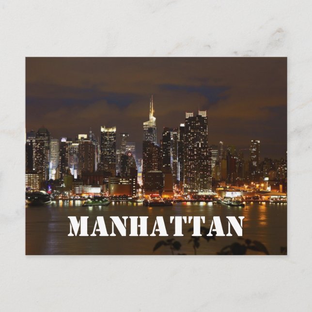 Manhattan Postcard (Front)