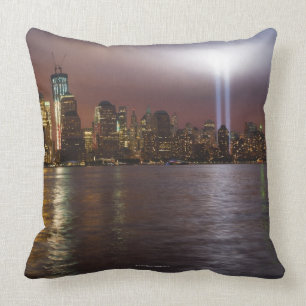 Manhattan Skyline 2 Throw Pillow