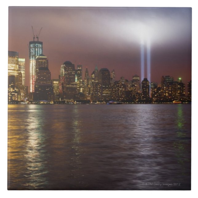 Manhattan Skyline 2 Tile (Front)