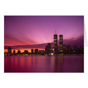Manhattan Skyline and Hudson River, New York,