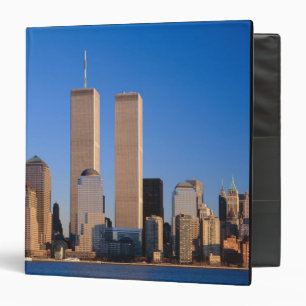 Manhattan Skyline and Hudson River, New York, 2 Binder