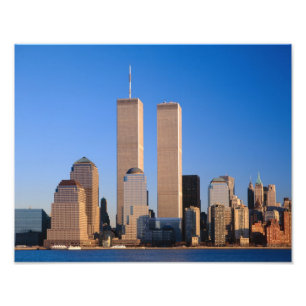 Manhattan Skyline and Hudson River, New York, 2 Photo Print
