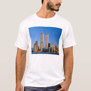 Manhattan Skyline and Hudson River, New York, 2 T-Shirt