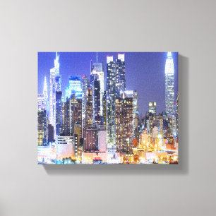 Manhattan Skyline Canvas Print