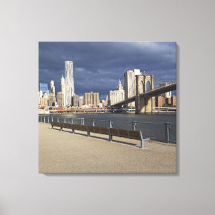 Manhattan skyline, New York City Canvas Print