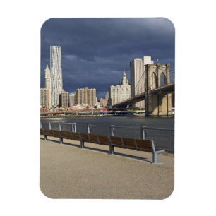 Manhattan skyline, New York City Magnet
