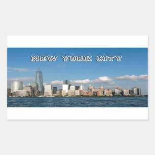 Manhattan Skyline New York City USA Sticker