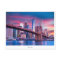 Manhattan skyline, New York Holiday Postcard