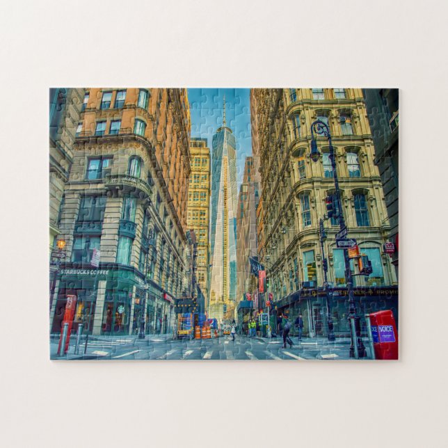 Manhattan Skyline New York. Jigsaw Puzzle (Horizontal)