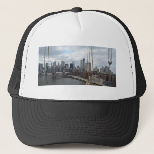 Manhattan skyline New York Trucker Hat
