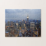Manhattan Skyline Puzzle<br><div class="desc">Amazing shot of the Manhattan Skyline taken from the top of the Rockefeller Building.</div>