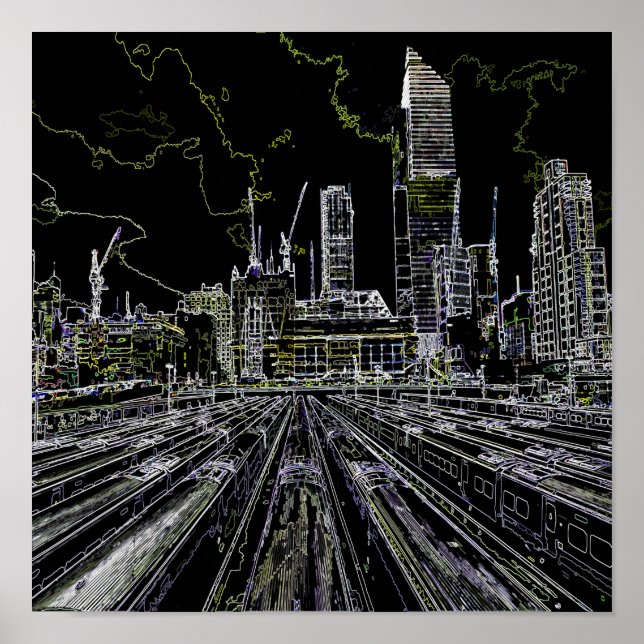 Manhattan station poster (Front)