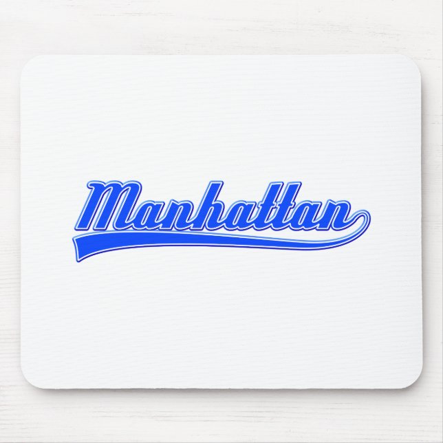 Manhattan With Swash Mouse Pad (Front)