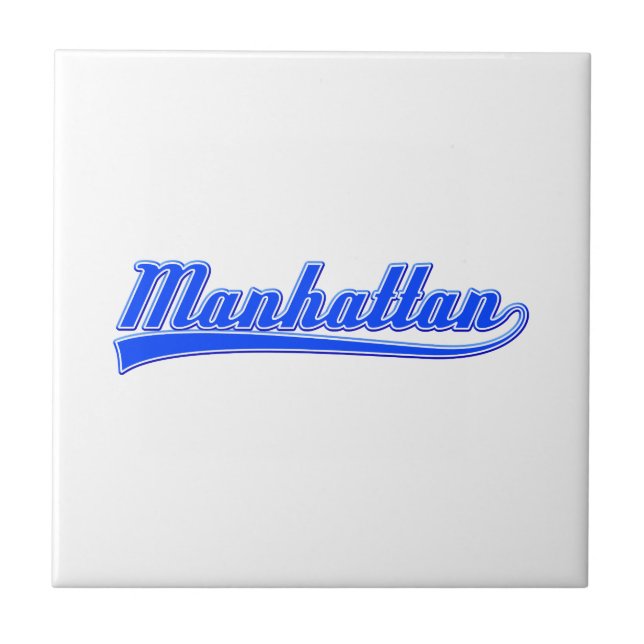 Manhattan With Swash Tile (Front)