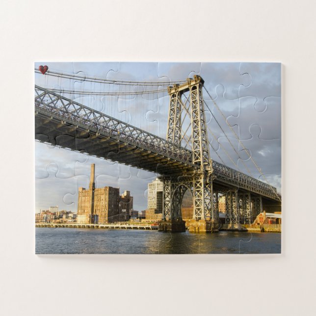 Manhatten Bridge New York Jigsaw Puzzle (Horizontal)