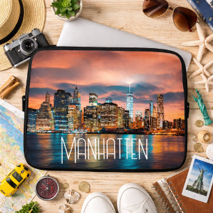 Manhatten Cityscape Laptop Sleeve