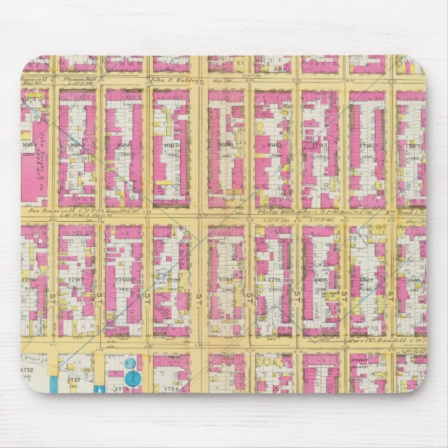 Manhatten, New York 10 Mouse Pad (Front)