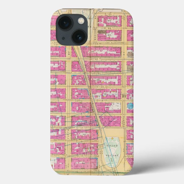 Manhatten, New York 12 Case-Mate iPhone Case (Back)