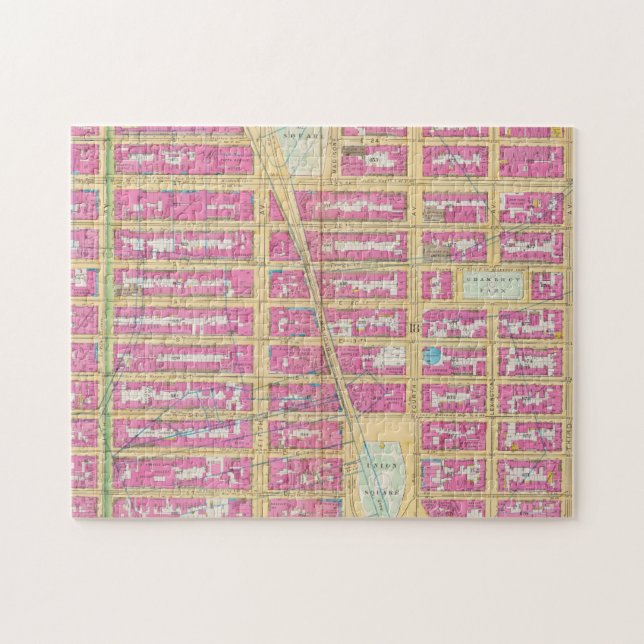 Manhatten, New York 12 Jigsaw Puzzle (Horizontal)