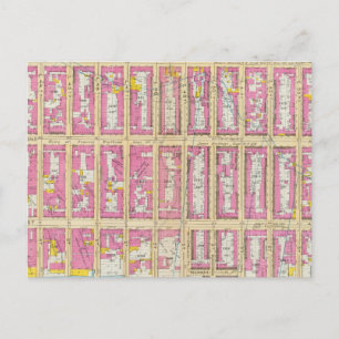 Manhatten, New York 12 Postcard