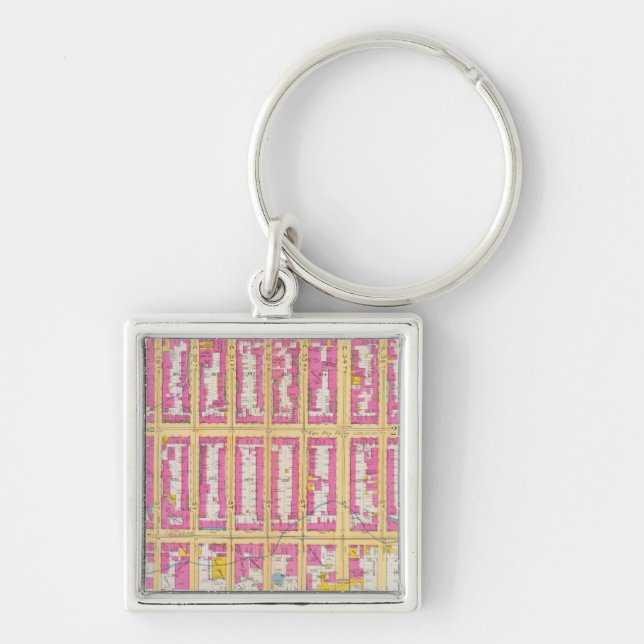 Manhatten, New York 24 Keychain (Front)