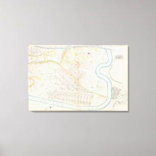 Manhatten, New York 25 Canvas Print
