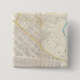 Manhatten, New York 2 Inch Square Button